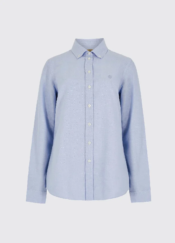 Mimosa Cotton Shirt - Pale Blue