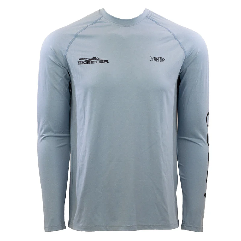 Skeeter AFTCO Samurai Long Sleeve - Magnum Blue Heather