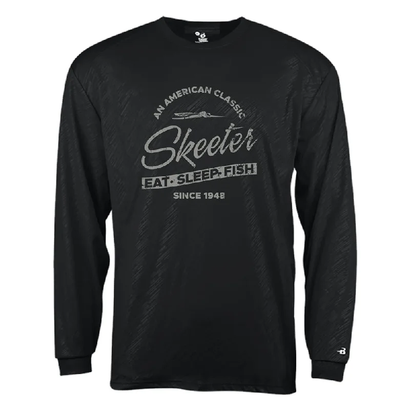 Skeeter Black Line Embossed Long Sleeve