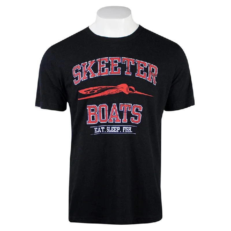 Skeeter Black Triblend Tee