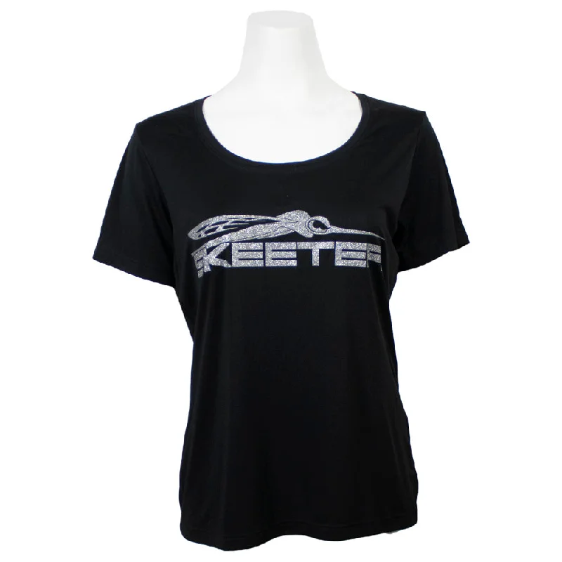 Skeeter Ladies Black UPF Short Sleeve