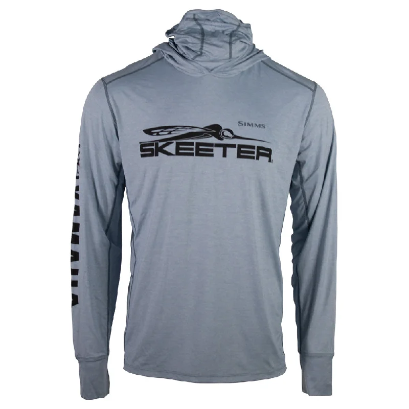 Skeeter Simms SolarFlex Guide Cooling Hoody - Steel Blue